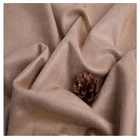 Fashion lycra spanedex twill pattern suede fabric for dress and clothing