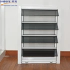 luxury glass jalousie aluminium louver blade window