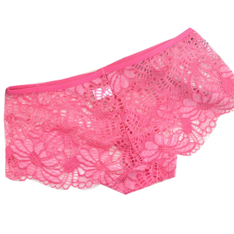 12 Pieces Wholesale Womens Underwear Sexy Cute Lace Female Panties Summer Style Cotton Women Briefs Mid Waist Sexy Pants 910