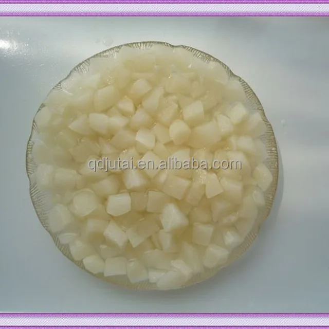 new crop canned diced pear in light syrup