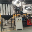 PVC PP PE scrap grinding milling machine for plastic waste recycling