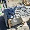 hot sale G654 black granite stone blocks for outdoor pavers