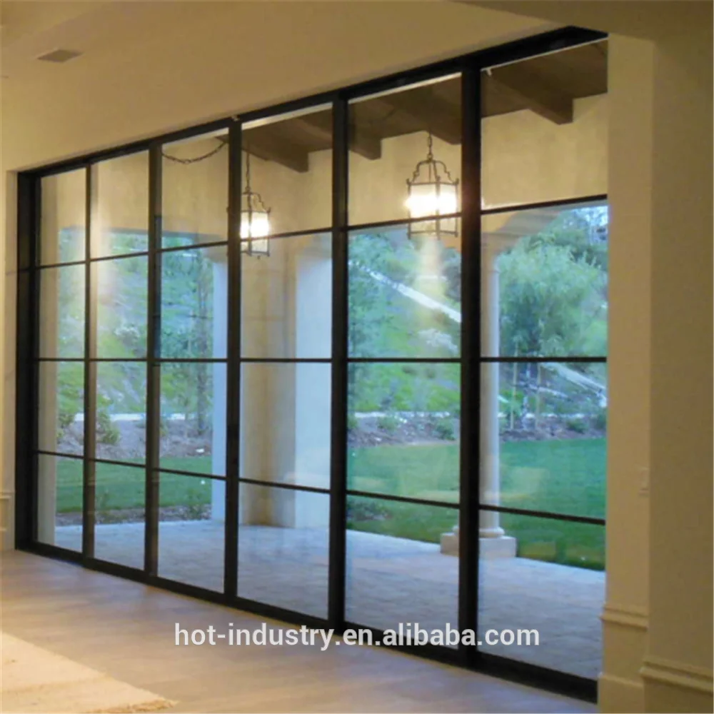 Professional Manufacturer Iron Window Grill Design Steel Sliding Doors Popular For Modern Simple House Buy Wrought Iron Sliding Door Design Modern