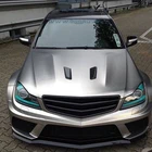 TSAUTOP 1.52*18m ROHS Certificate Matte Chrome Vinyl Sticker Car Body Wrap