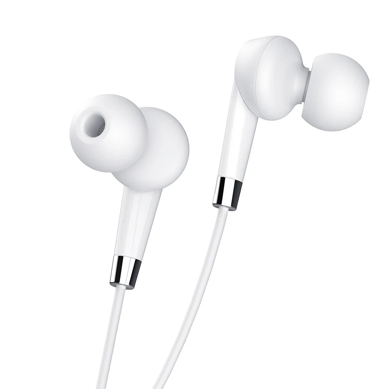 HOCO M58 1.2M 3.5mm Universal Mobile Wired Ear phone - ANKUX.COM