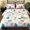 Customize Size 100% Cotton Bedding Set Duvet Cover Hand Embroidery Bed Sheet