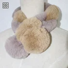animal protection fashion faux fur scarves for ladies
