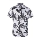 Shirt Shirts Shirt Men Sleeve Printed Design Funny 100% Cotton Men Wear Hawaiian Beach Shirt Short Sleeve