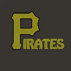 50% off Pittsburgh Pirates rhinestone iron on transfer