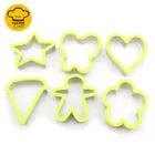 Household best quality bakeware plastic cake mould set