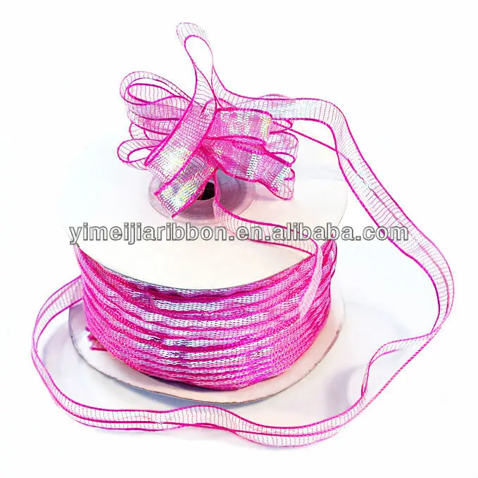 flower, bows, bag string, reticule cord, decorate ribbon
