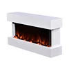 freestanding decoration CE approved European led fake decor flame electric fireplace heater with mantel with remote control