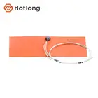 heat bed 3d printer 100w heating element 100mm x 100mm silicone heater