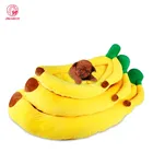 JXANRY Wholesale Fashion Banana Split Pet Bed and House Cat Sofas Dog Bed Foldable Bed for Pet Dog and Cat Pet Supplier