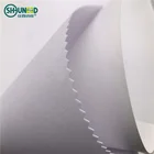 T/C hard Saudi Arabian thobe interlining fabric muslim men abaya islamic garment shirt collar fusing interlining