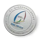 Custom Metal Commemorative Coin with Enamel Logo