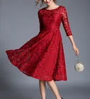 Long style casual wear top fashion women dresses wholesale