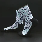Sublimation Printing Compression socks Breathable Sport Socks For Cycling