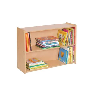 portable children wooden book shelf