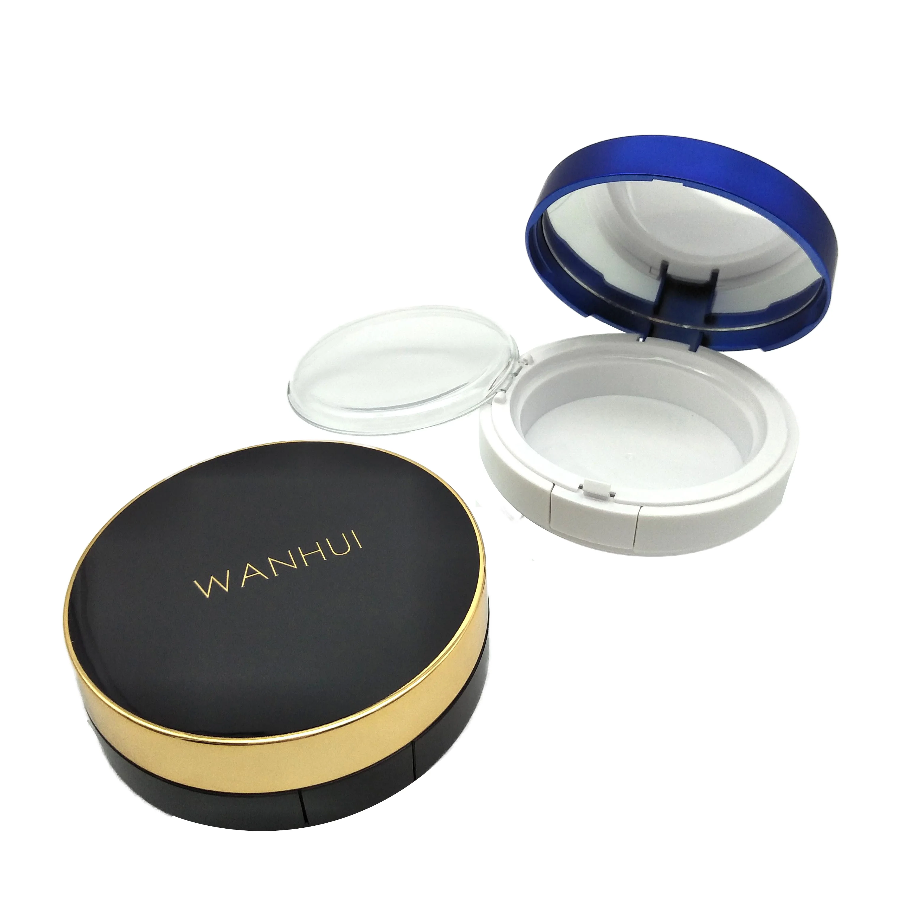 High Quality Round Empty Compact Powder Container Pressed Powder Case