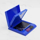 Color semi-automatic printing pad with two color combinations