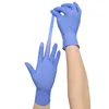 PRI Blue Medical Examination Industrial Multi Use Disposable Powder Free Nitrile Gloves