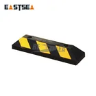 Car Stop Wholesale High Quality Reflective Car Drop Rubber Wheel Stop