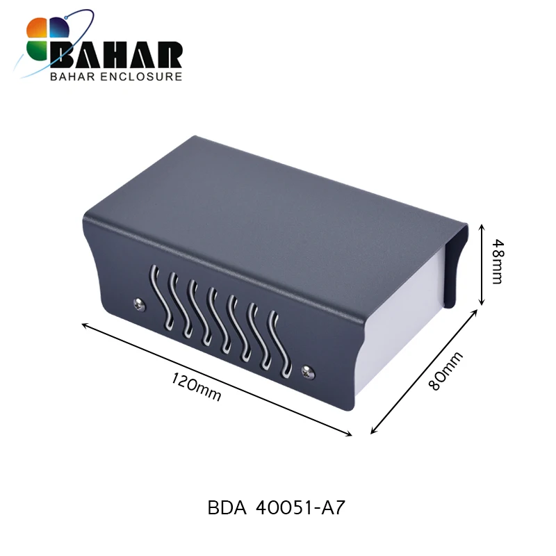 High quality iron box metal enclosures BDA 40051 for electronics storage