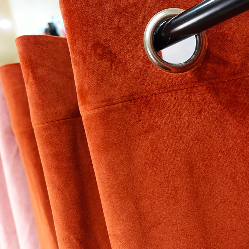 100 Polyester Fire Retardant Blackout Velvet Heavy Curtain Buy