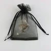 Wholesale/ Custom beaded organza bags for valentine, organza bags hearts