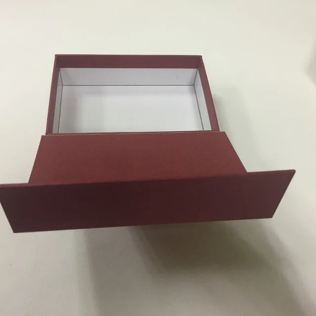 nice handmade folding book shape magnetic closure paper