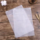 cpe biodegradable packing zipper plastic bag for clothes