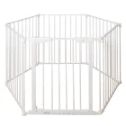Multifunctional and foldable metal baby playpen kids playpen