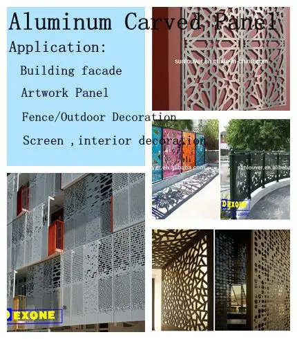 Exterior Perforated Aluminum Facade Panel As Building Wall Panel