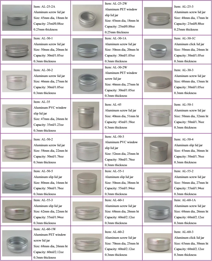 Al-8ml~1000ml Round Tin Can/metal Tin Can - Buy Round Tin Can,Metal Tin ...