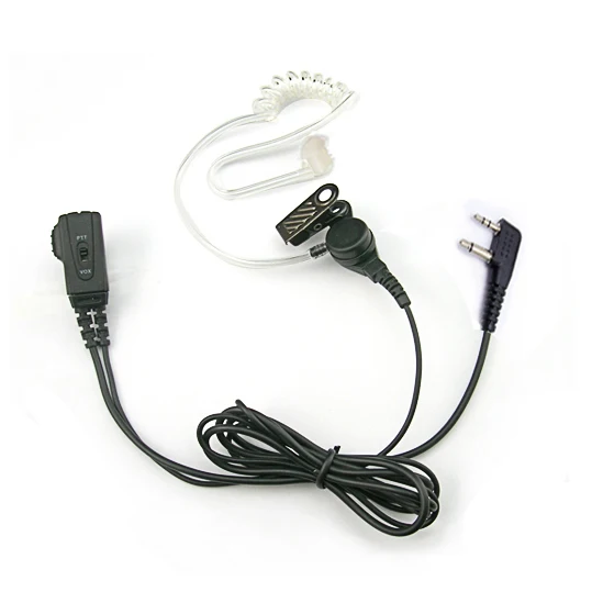 Midland AVPH3 Transparent Security Headsets with PTT//VOX