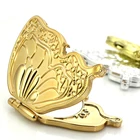 Promotional Girl's Daily Makeup Butterfly Shape UV Paint Pocket Compact Mirror