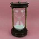 Factory Price 50 Minutes Hourglass Sand Timer Simple Style Glass Hourglass