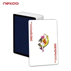Custom Plastic Poker Cards Matte FinishedPlastic poker card chip RFID Playing Cards