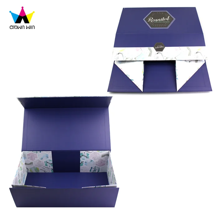 fashion luxury gift paper box for garments folding clothing