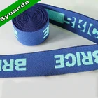 High Quality Custom Logo Wide Nylon Jacquard Elastic Garment Band For Underwear Waistband