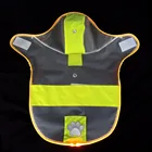 Eco-Friendly Dog Raincoat with Reflective Light for Night Safety Summer Pet Clothes Waterproof