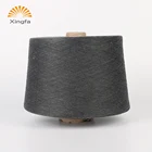 Cheap price eco-friendly 21s blended polyester ring spun yarn for knitting socks