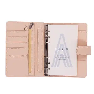 a5 custom personalized cheap agenda pu leather magnetic clasp 6