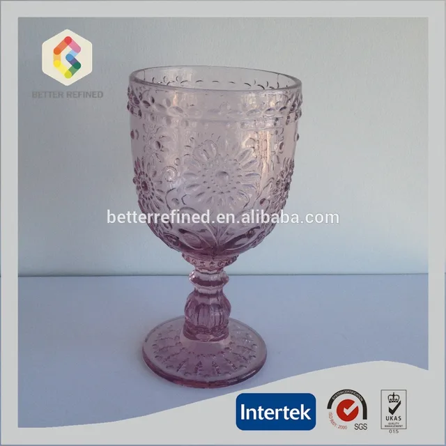 glass water goblet