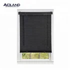 AS 2047 aluminum glass fixed window with roller shades Venetian style grid design