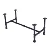 1/2" Black Rustic Industrial Pipe Decor Furniture Table Legs for Furniture Decorations