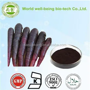 pure black carrot color