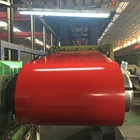 Hot Rolled Red Color 0.2-2.0mm Prepainted Galvanized Steel Coil