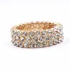 New design gold diamond mens gemstone flexible bangle bracelet men 2019